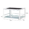 OiiBO Reptile Glass Terrarium, 24" x 18" x 12.6" Front Opening Terrarium with Double Hinge Door - 4 of 4