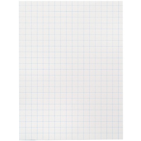 School Smart Graph Paper 1 2 Inch Rule 9 X 12 Inches White Pk Of 500 Target