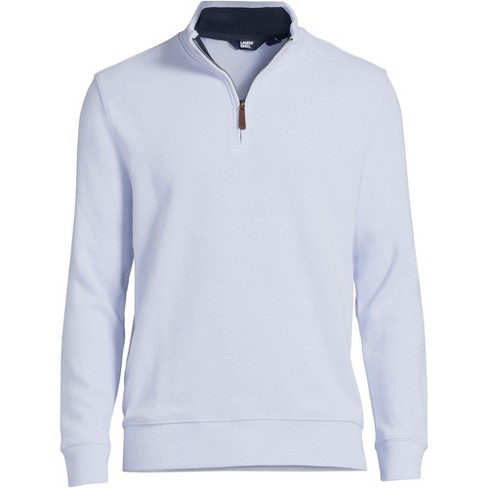 Ribbed quarter zip online sweater