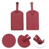 Unique Bargains Solid Color Texture Luggage Tag 1 Pc - 3 of 4