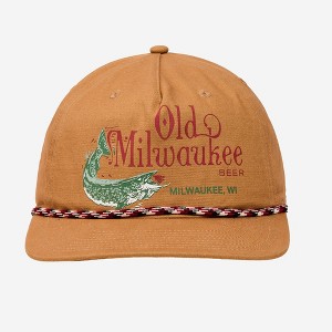 Men's Old Milwaukee Baseball Hat - Rust - 1 of 4