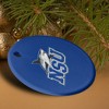Nova Southeastern University Primary Logo Porcelain Holiday Christmas Tree Ornament - 4 of 4