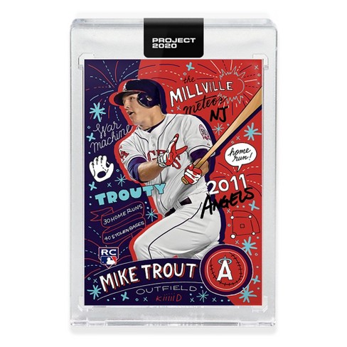 Topps MLB Topps PROJECT 2020 Card 142 | 2011 Mike Trout by Sophia Chang