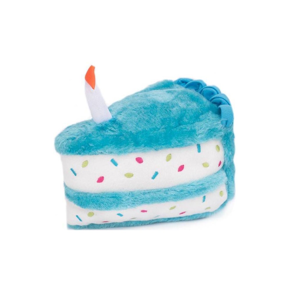 Photos - Dog Toy ZippyPaws Birthday Cake  - Blue