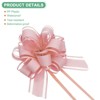Unique Bargains Plastic Durable Glossy Waterproof Ribbon Large Pull Bow 10 Pcs - 2 of 4