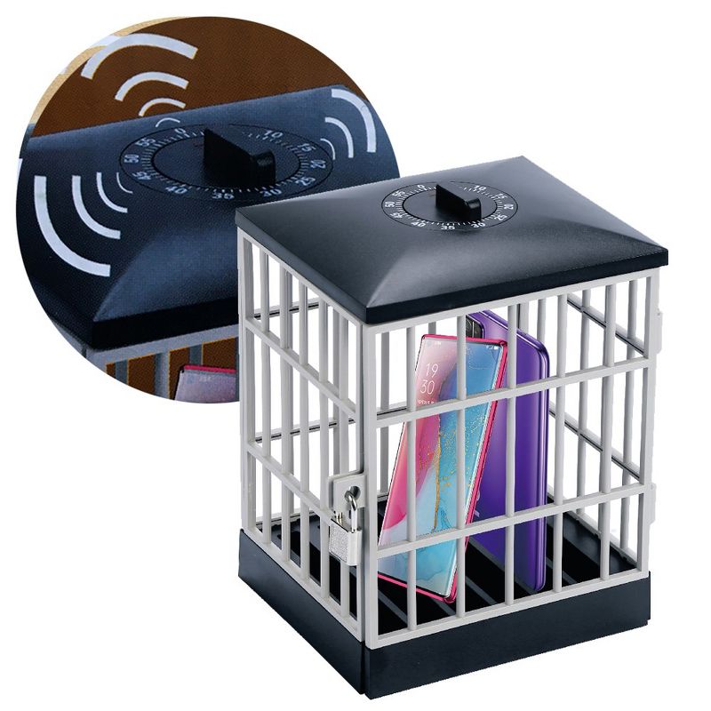 ZTECH iPhone Jail Lock up Box, Fun and Novelty Gadget Gift for Family Party, 3 of 4