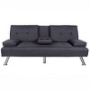 DOMETOUR 66.1'' Futon Sleeper Sofa Bed - 2 of 4