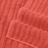 BAGOKIE 100% Turkish Cotton Corduroy Ribbed Bath Towels 6-Piece Set - 2 of 4