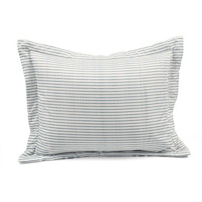 Lush Decor Lush Décor 3pc California King Farmhouse Stripe Reversible Oversized Comforter Set Blue: Year-Round Quilted Bedding Sets with Shams — фото 8
