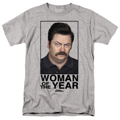 Parks And Rec Woman Of The Year Unisex Adult T Shirt - image 1 of 4