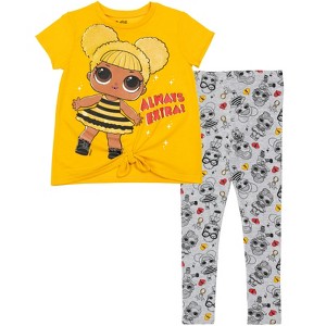 L.O.L. Surprise! Girls T-Shirt and Leggings Outfit Set Little Kid to Big Kid - 1 of 4