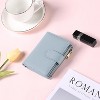 Wikineon Small Wallets for Women Leather RFID Blocking Bifold Zipper Pocket Wallet Card Case Purse with ID Window - 2 of 4