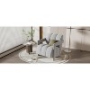 Akoasm 26.3 Inch Modern Upholstered Soft L-shaped Armrests Accent Sofa & Armchair For Living Room, Office & Bedroom - 4 of 4