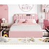 Acekool Lambswool Upholstered Bed Frame with Storage Headboard & 2 Drawers - 4 of 4