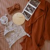 Parker Baby Co. Muslin Lovey - Alpaca - 3 of 4