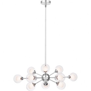 Quoizel Lighting Spellbound 12 - Light Chandelier in  Polished Chrome - 1 of 4