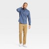 Men's Comfort Wear Long Sleeve Shirt - Goodfellow & Co™ Blue - 3 of 3