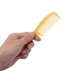 Unique Bargains Durable Tendon Comb For Curly Hair Orange 1Pc - 4 of 4