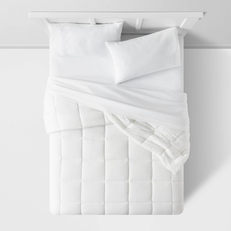 Down Alternative Washed Microfiber Comforter - Room Essentials™, 4 of 8