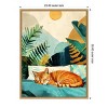 Amanti Art Cats Life Nap by Justyna Jaszke Framed Canvas Wall Art - 3 of 4
