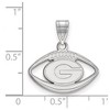 Black Bow Jewelry Sterling Silver Georgia Bulldogs NCAA Pendant - 2 of 3
