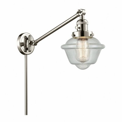 Oxford - 1 Light Swing Arm Wall Sconce In Traditional Style-25 Inches Tall and 8 Inches Wide