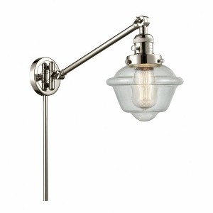 Oxford - 1 Light Swing Arm Wall Sconce In Traditional Style-25 Inches Tall and 8 Inches Wide - 1 of 1