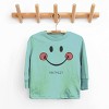 The Juniper Shop Mini Smiley Smile Outline Toddler Long Sleeve Tee - 2 of 4