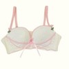 Milanblocks Coquette Matching Floral Embroidered Lace Lingerie Set - 3 of 4