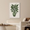 Art Remedy Green Vase II Minimalistic Botanical and Floral Art Prints Framed - 2 of 4