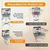 Attop Laptop Stand with 360 Rotating Base, Computer Notebook Laptop Riser Metal Holder Fully Foldable for Easy Storage - 4 of 4