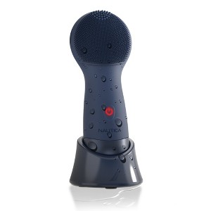 Nautica PC130 Sonic Facial Cleansing Brush Made with Ultra Hygienic Soft Silicone, Waterproof and Rechargeable Face Scrub Brush for Men & Women - 1 of 4