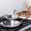 all-clad-d3-3-ply-stainless-steel-fry-pan-set-2-piece-10-12-inch - 2 of 4