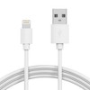 Just Wireless TPU Lightning to USB-A Cable- White - 2 of 4