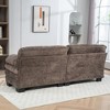 84'' Chenille Deep Seat Loveseats Sofa with Throw Pillows - 4 of 4