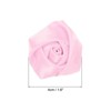 Unique Bargains Satin Fabric Decorative DIY Craft Embellishment Ribbon Roses 20 Pcs - 2 of 4