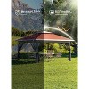 13x13ft Outdoor Gazebo with Mosquito Net, Perfect for Parties, Weddings, Dining & Backyard Events - 4 of 4