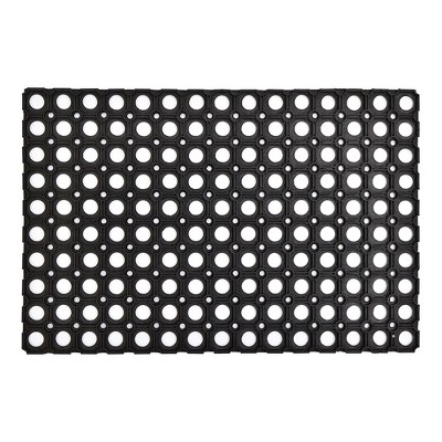 Evideco French Home Goods Durable Interlocking Rubber Mats for Residential & Commercial Use in Multiple Sizes