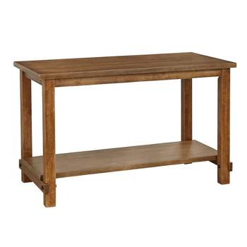 Hathaway Nailhead Counter Height Dining Table Driftwood - Buylateral