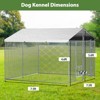 Outside Dog Kennel with Roof - 2 of 4