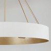 Capital Lighting Weller 4 - Light Chandelier in  Matte Brass/White - 2 of 4