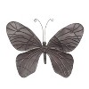 27" x 36" Eclectic Metal Butterfly Wall Decor Red - Olivia & May - 4 of 4
