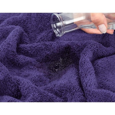 Oversized Purple Turkish Cotton Jumbo Bath Sheet