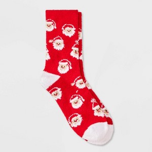 Women's Cozy Crew Socks - Wondershop™ - 1 of 3