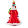 Huras Family 7.0 Inch Baroque Santa Hand Painted Keepsake Tree Ornaments - 3 of 4