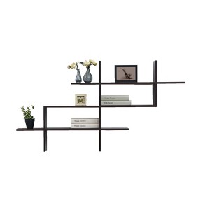 3 Tier Floating Ladder Accent Shelf - Danya B - 1 of 4