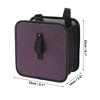 Unique Bargains Car Trash Can Hanging Front Rear Seats Fabric Trash Bin 1 Pc - 3 of 4