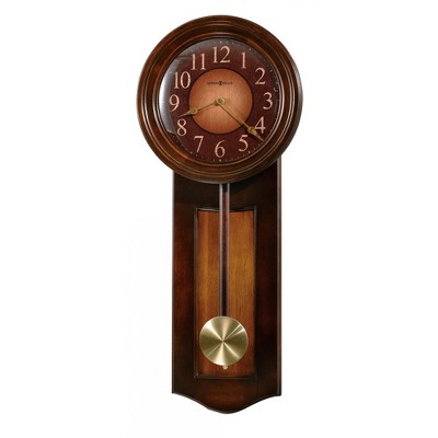 Howard Miller 625385 Howard Miller Avery Wall Clock 625385 Rustic Cherry