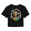 Women's - Marvel - Guardians of the Galaxy Enjoy The Little Things Cropped Graphic T-Shirt - 2 of 4