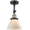 Innovations Lighting 1 - Light Sconce in  Black Antique Brass - 4 of 4